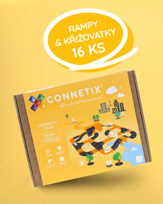 Když se spojí magnety, nápady a dětská představivost, vznikne kouzlo. ✨ Sada Connetix Rampy & Křižovatky (16 ks) rozšiřuje...